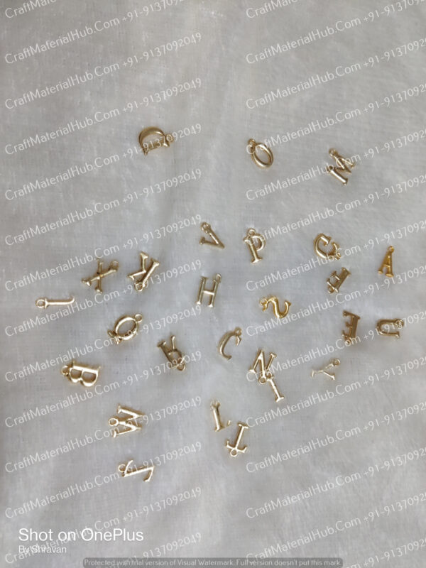 Alphabet Charms - Complete Set - Image 2