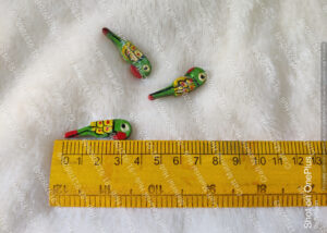 Mini Wooden Parrot