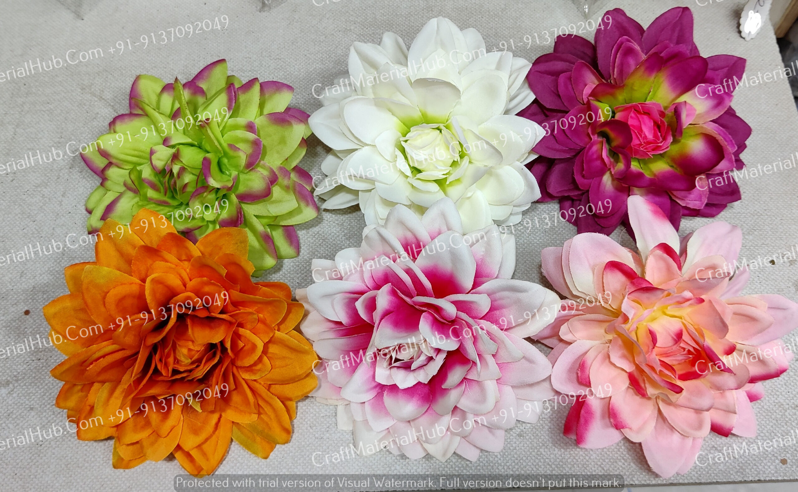 Dahlia Flower – Craft Material Hub