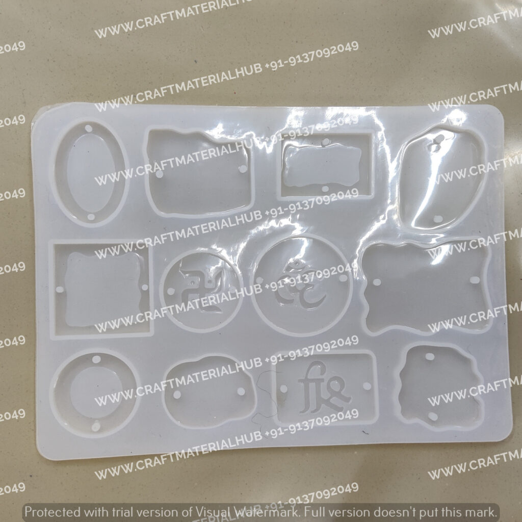 Fancy Rakhi Silicon Mould Craft Material Hub