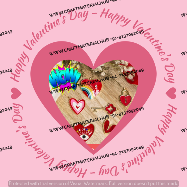 Valentines Day Charm Pack (Red)