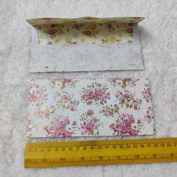 Flower Pattern Envelope