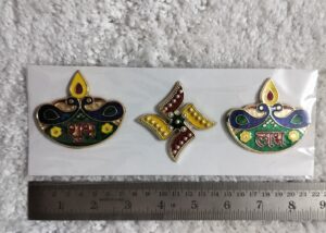 Meena Ready Shubh Labh - Diya Peacock with Swastik