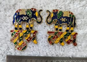 Meena Elephant Shubh Labh (5 pair)