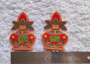 Dot Painted Shubh Labh Kalash