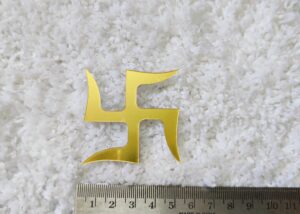 Acrylic Mirror Motif : Swastik