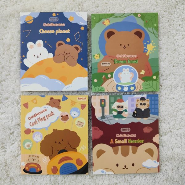 Odd House Sticker Book