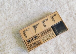 Wooden Boarder Stamps - Variant 1