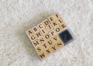 Alphabet Stamps - Big