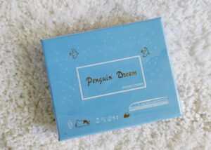 Wooden Journal Stamp Box - Penguin Dream