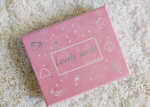 Wooden Journal Stamp Box - Lovely World