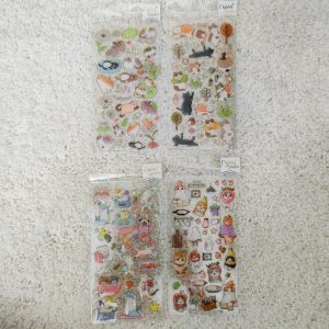 Cute Cat Crystal Stickers