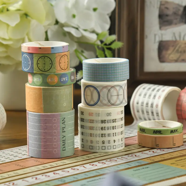 Washi Tapes - Time Trajectory Series