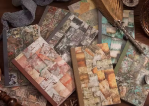 Decorative Baroque Court Art Series Material Paper