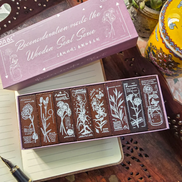 Reconsideration Visits the Wooden Seal Series Stamp