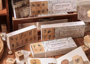 Flowers and Plants Wooden Stamp Series
