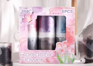 Romantic Flower PET Sticker Tape