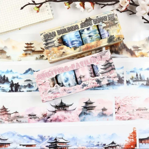 A City of Mist and Rain Series PET Sticker Tape