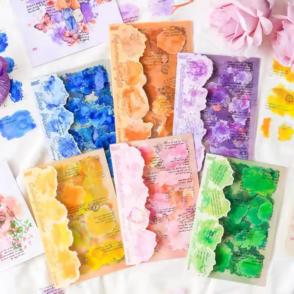 Colorful Flowing Light Sticker Series