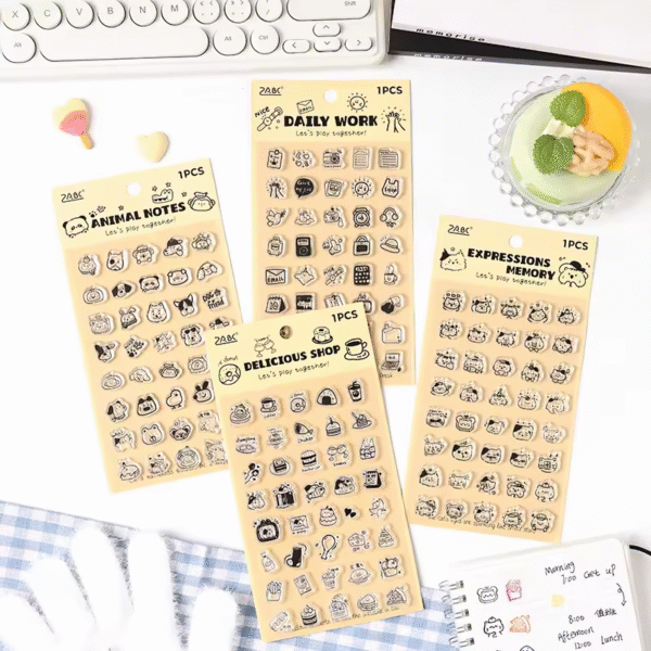 Clear Stamp – Cute Cartoon Miscellaneous Stamp
