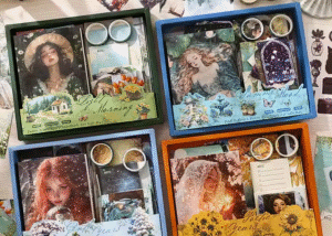 Poetic Years Retro Notebook Gift Box Set