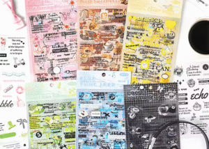 Sending Autumn Letters Sticker Series