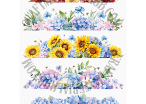 Floral Passion Borders