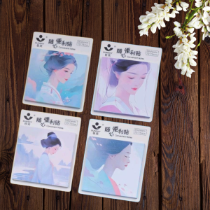 Japanese Woman Sticky Notes