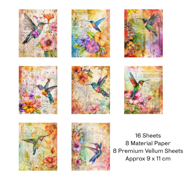 Material Papers - Aurora Hummingbird Theme