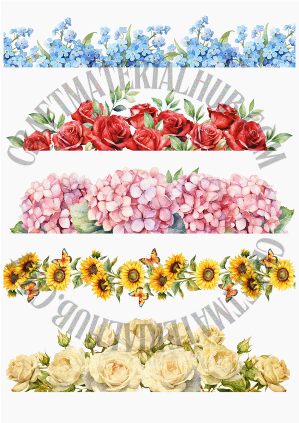 Floral Boutique Borders