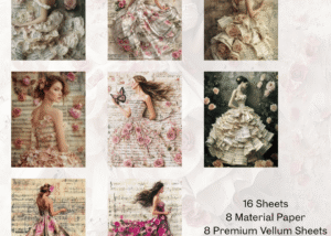 Material Papers - Graceful Lady Theme