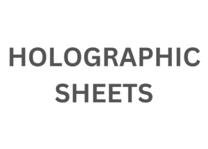 Holographic Sheets