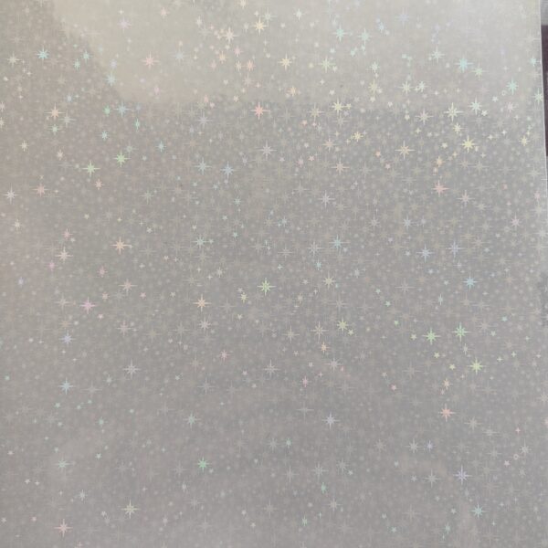 Stars Holographic Sheet
