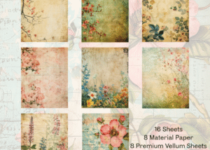 Material Papers - Spring Ephemera Series