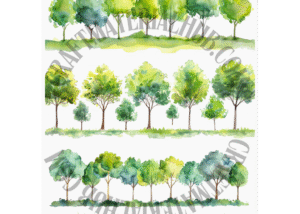 Trees Borders