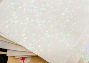 Cracked Ice Holographic Sheet