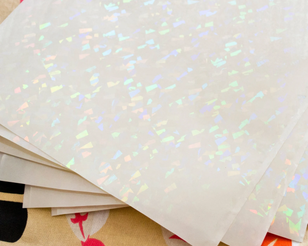 Cracked Ice Holographic Sheet