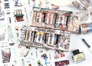 Dreams Between Pages Series PET Sticker Tape