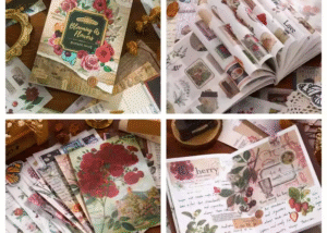Blooming as Flower Sticker Book