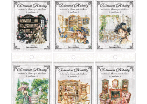 Classical Nobility Victoria's Theme PET Sticker Series