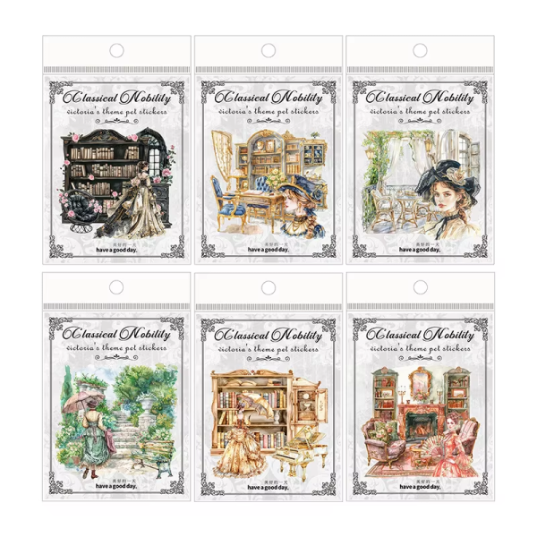 Classical Nobility Victoria's Theme PET Sticker Series