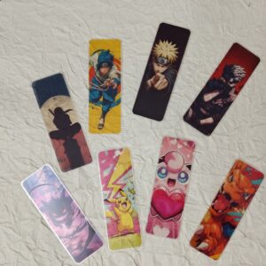 Transparent Anime Themed Bookmarks 2
