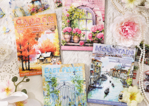 Glazed Tiles Series Sticker Book