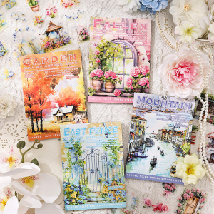 Glazed Tiles Series Sticker Book