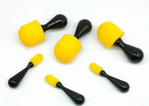 Sponge with Black Handle