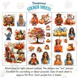 Signature Series Sticker Cards - Autumn Fall