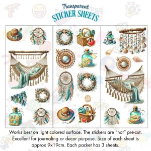Signature Series Sticker Cards - Boho