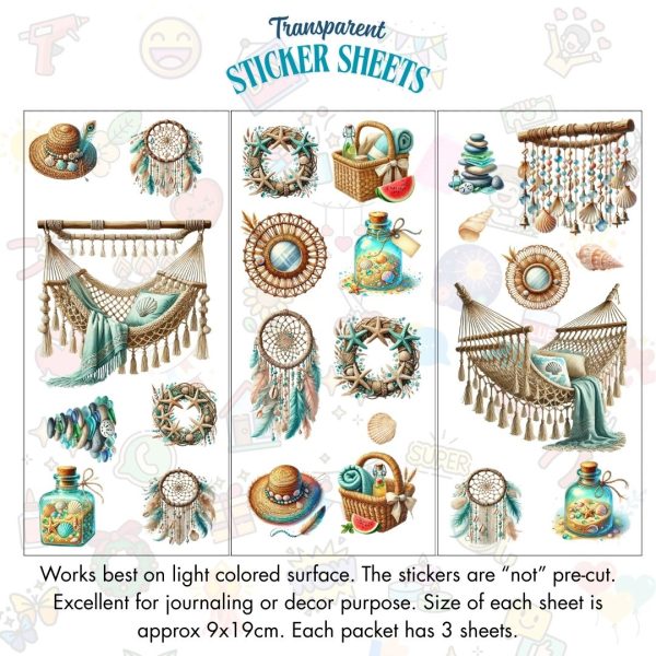 Signature Series Sticker Cards - Boho