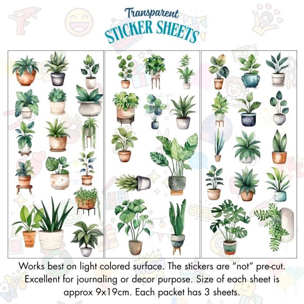 Signature Series Sticker Cards - Plants