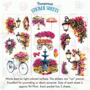 Signature Series Sticker Cards - Barcelona Vibes 1